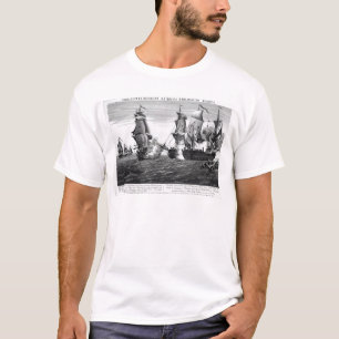 De gedenkwaardige strijd tussen kapitein Pearson T-shirt