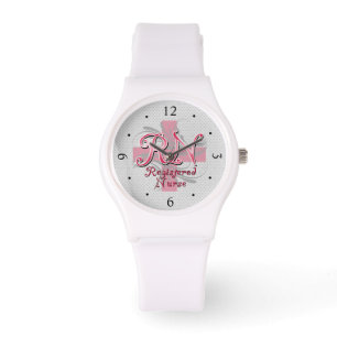 De Gediplomeerd verpleger van RN, doorboort Horloge