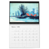 De Gedrukte Kalender van ukiyo-e 2015 Douane (Feb 2026)