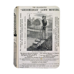 De geëerde 'Archimedean' Lawn Mowers, van de Magneet