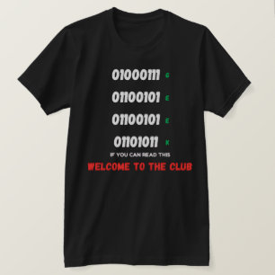 DE GEEK TEST T-SHIRT