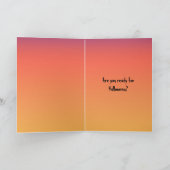 De Geest Halloween van het voodoo Kaart (Binnen)