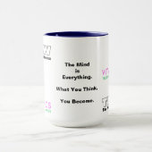 De geest is Alles. Vitagenische Mok (Midden)