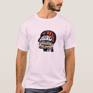 "De Geest Is Een Melkweg—Verken Hem" Inspiratie T- T-shirt