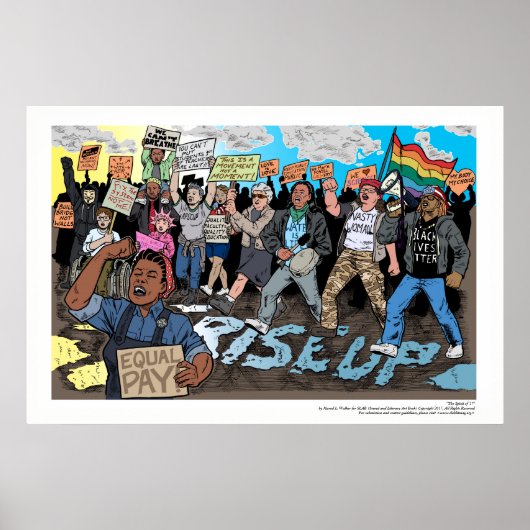 De geest van '17 Poster (Voorkant)