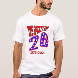DE GEEST VAN 26: 1776-2026 T-SHIRT