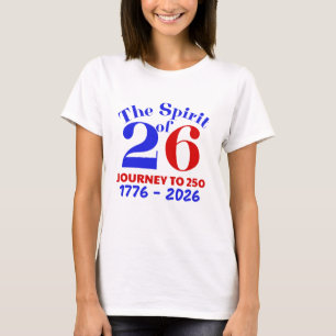 DE GEEST VAN 26: DE REIS NAAR 250 T-SHIRT