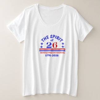 DE GEEST VAN 26 GROTE MAAT T-SHIRT