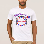 DE GEEST VAN 26 - HET SEMIQUINCENTENNIAL VAN AMERI T-SHIRT (Voorkant)