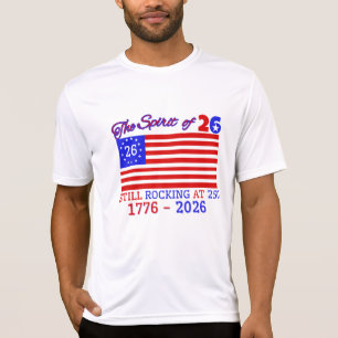 DE GEEST VAN 26: NOG STEEDS ROCKING OP 250 T-SHIRT