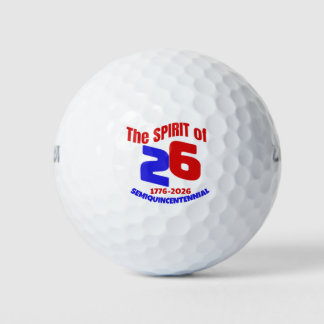 DE GEEST VAN 26 - SEMIQUINCENTENNIAL GOLFBALLEN