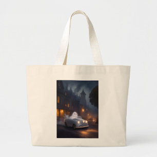 De Geest van Allerheiligenavond Een Spookrit Grote Tote Bag