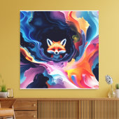 De geest van Aurora Canvas Afdruk (Insitu (Woonkamer))