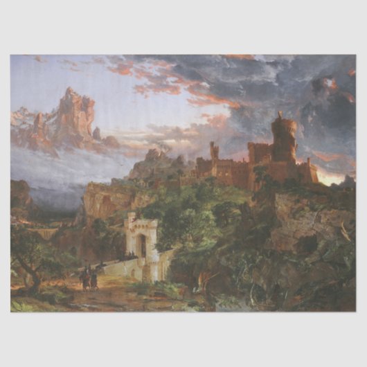 De geest van de oorlog (slag bij een middeleeuwse  tissuepapier (Voorkant)