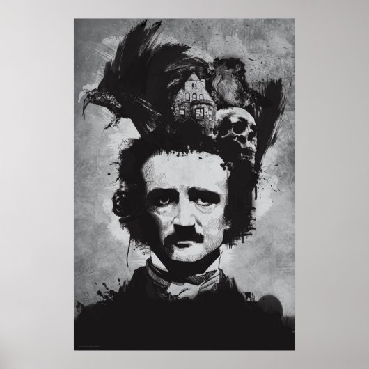 De geest van Edgar Allen Poe Poster (Voorkant)