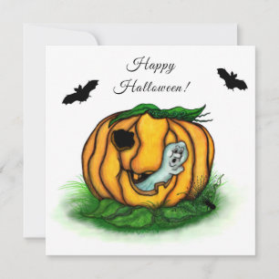 De geest van Halloween, Bat, Ghost en Spider