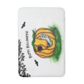 De geest van Halloween, Bat, Ghost en Spider Badmat (Voorkant Verticaal)