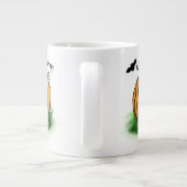 De geest van Halloween, Bat, Ghost en Spider Extra Grote Beker (Achterkant)