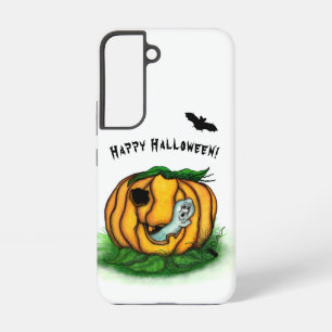 De geest van Halloween, Bat, Ghost en Spider Samsung Galaxy Hoesje