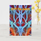 DE GEEST VAN HALLOWEEN IN DE BOOM KAART (Gele Bloem)