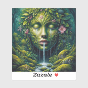 De geest van het bos sticker