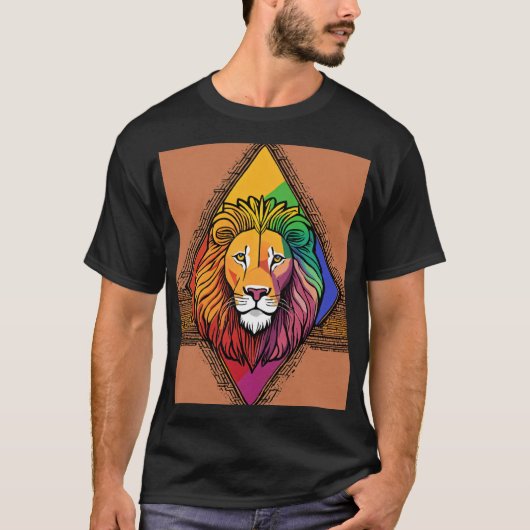 De geest van het wild: leeuw T-shirt (Voorkant)