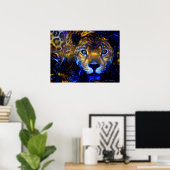De geest van Jaguar Poster (Thuiskantoor)