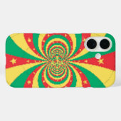 De geest van Kameroen: ontembare leeuwen Case-Mate iPhone Case (Achterkant (horizontaal))