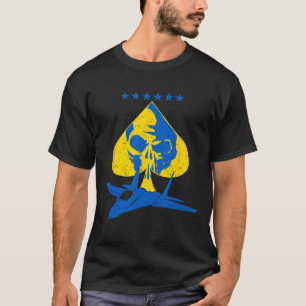 De Geest Van Kiev Oekraïne Aas Vlieger Piloot T-shirt