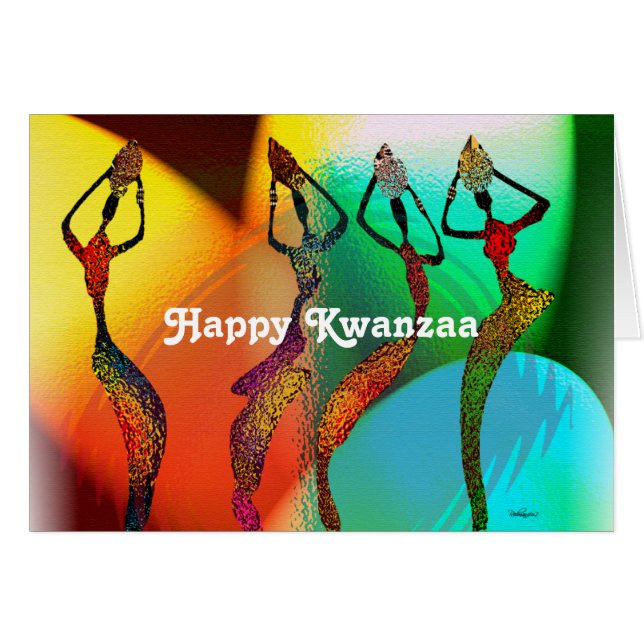De geest van Kwanzaa (Voorkant Horizontaal)