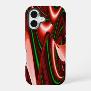 De geest van Liefde en Hoop Abstracte 3D Regenboog iPhone 16 Hoesje