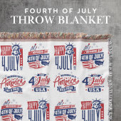 De geest van onafhankelijkheid op 4 juli deken