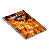 De geest, vuur notitieboek (Rechterzijde)