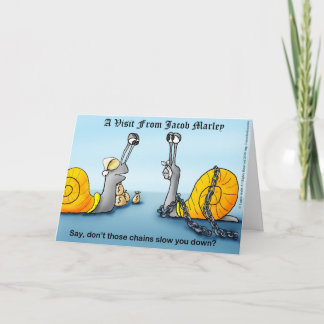 De Geesten van Kerstmis Feestdagen Kaart