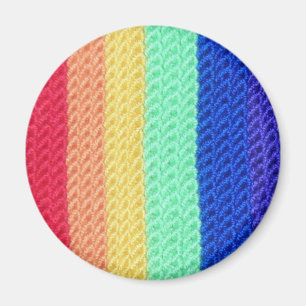 De gehaakte magneet van de Regenboog