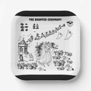 De Geheime Ceremonie - Papieren Bordje