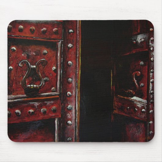 De geheime deur muismat (Voorkant)