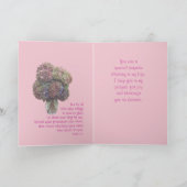 De geheime Hydrangea hortensia card2- van de Bedankkaart (Binnen)