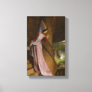 De Geheime Rendezvous van Pierre-Charles Comte Canvas Afdruk