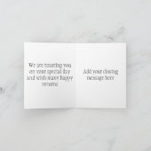 De geheime Verjaardag van de Leeftijd Kaart (Binnen)