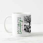 De geheimen van de begraafplaats onthullen koffiemok (Links)