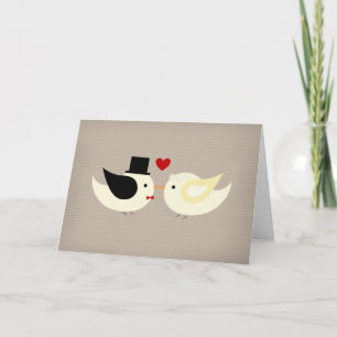 De gehuwde Vogels van de Kanarie Kaart
