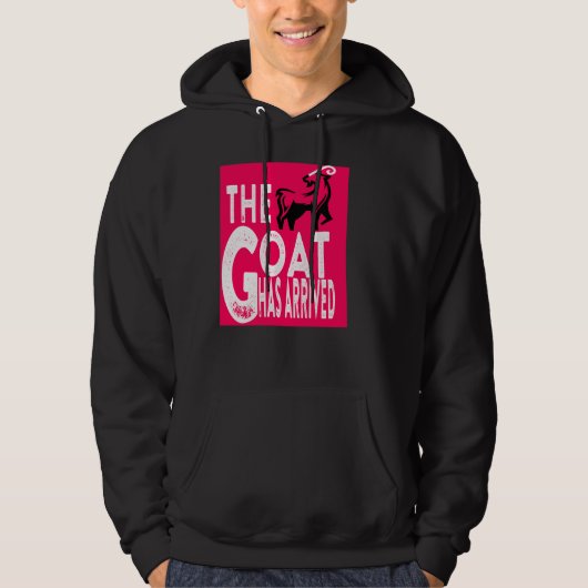 de geit hoodie (Voorkant)