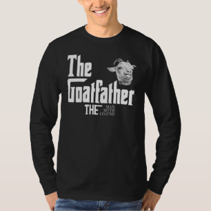 De Geitvader Boerderij Dier Boer Rancher Geitenvad T-shirt
