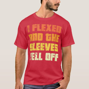 De gejakte biodybuilder die ik vloog en de Sleeves T-shirt