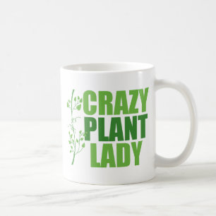De gekke Dame van het Plant Koffiemok