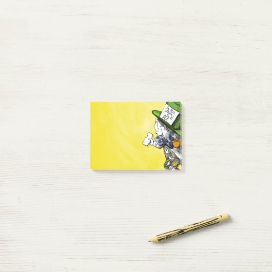 De Gekke Hoedenmaker {Alice in Wonderland} Post-it® Notes (Op bureau)