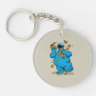 De Gekke Koekjes van het Monster van het koekje Sleutelhanger