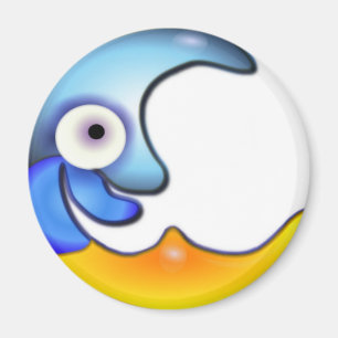 De gekke Magneet van de Cartoon van de Maan