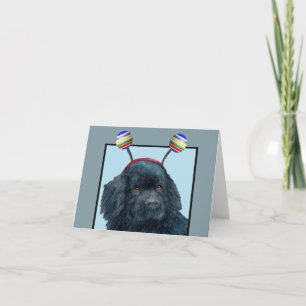 De gekke Zwarte Lege Kaart van de Hond